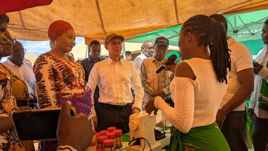 Deputy Minister of Gender leads World Bank Delegation in showcasing SSLRP interventions